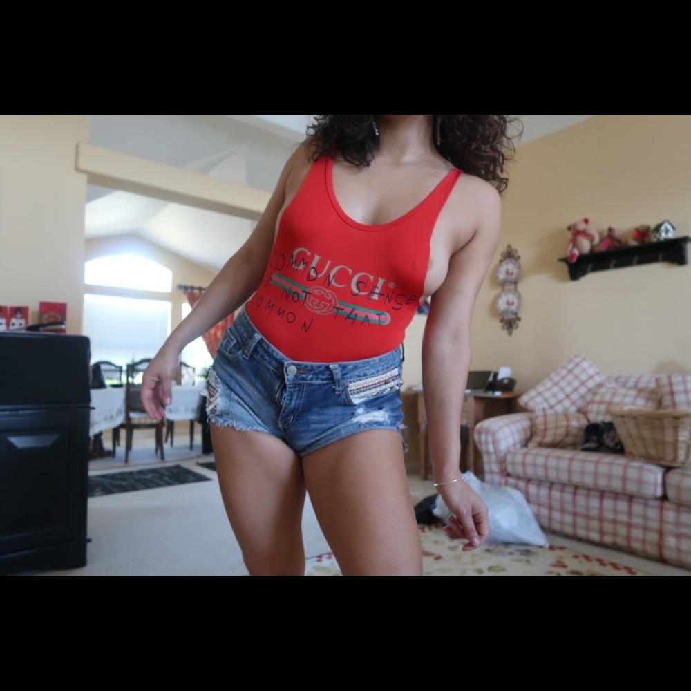 Gucci Top One Piece Faux